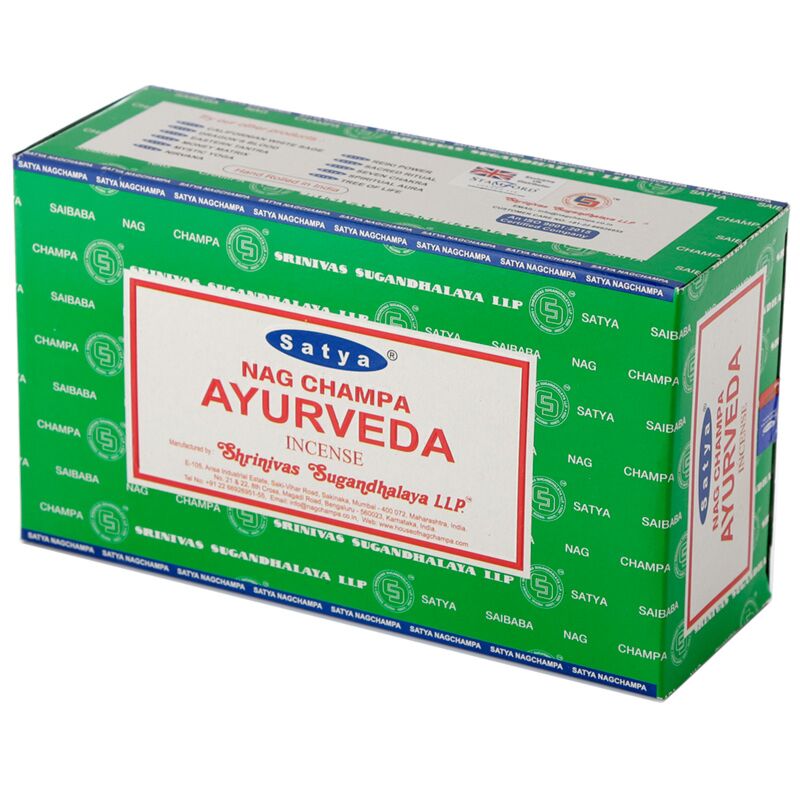 Afbeelding laden in galerijviewer, 01405 vfm ayurveda - satya nag champa wierook stokjes