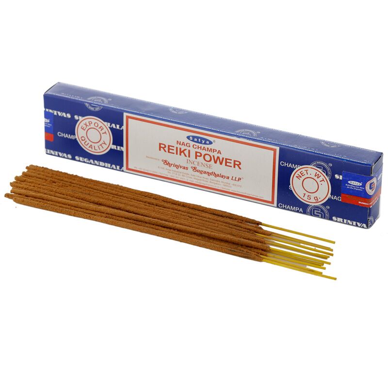 Afbeelding laden in galerijviewer, 01411 vfm reiki power - satya nag champa wierook stokjes