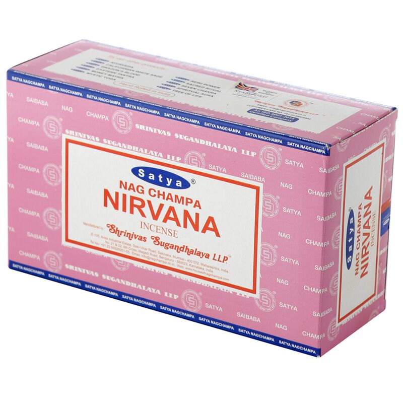 Afbeelding laden in galerijviewer, 01415 vfm nirvana - satya nag champa wierook stokjes