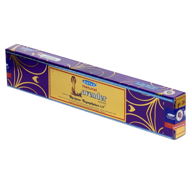 Load image into Gallery viewer, 01444 natural lavender - satya nag champa wierook stokjes