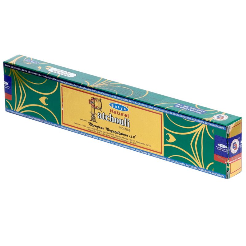 Load image into Gallery viewer, 01445 natural patchouli - satya nag champa wierook stokjes