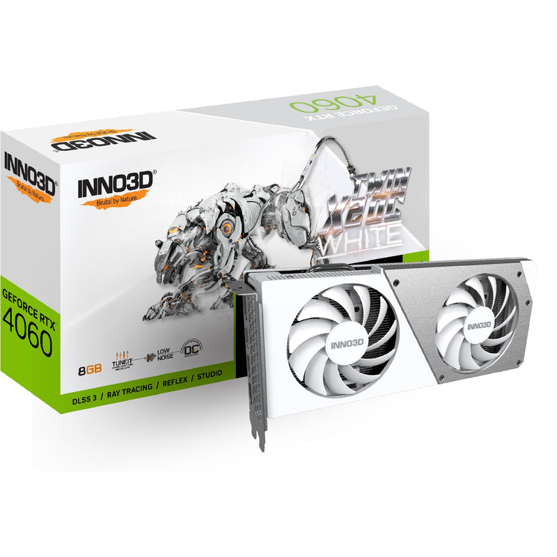 Load image into Gallery viewer, INNO3D GeForce RTX 4060 Twin X2 OC White