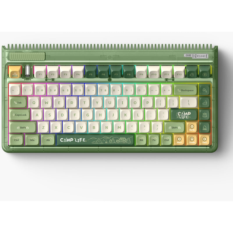 Load image into Gallery viewer, Iqunix og80 camping wireless mechanical keyboard