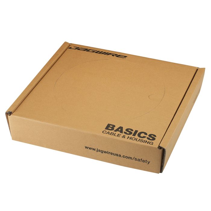 Load image into Gallery viewer, Jagwire shift housing 4mm lex (end caps included) (200 m) - black