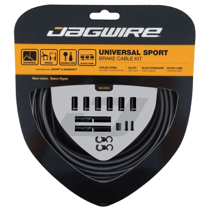 Load image into Gallery viewer, Jagwire universal sport brake kit - ice gray