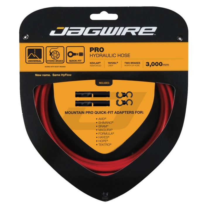 Afbeelding laden in galerijviewer, Jagwire pro hydraulic hose kit - red