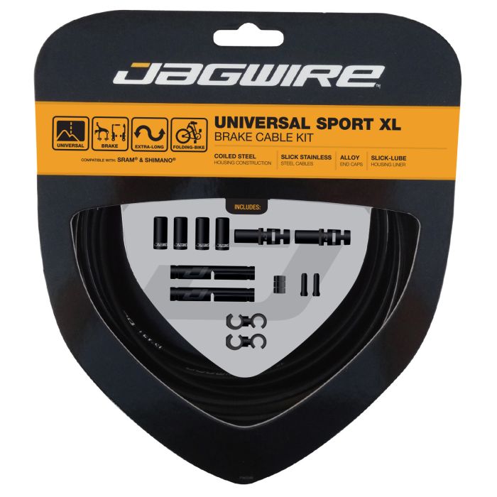 Load image into Gallery viewer, Jagwire universal sport brake xl kit - black