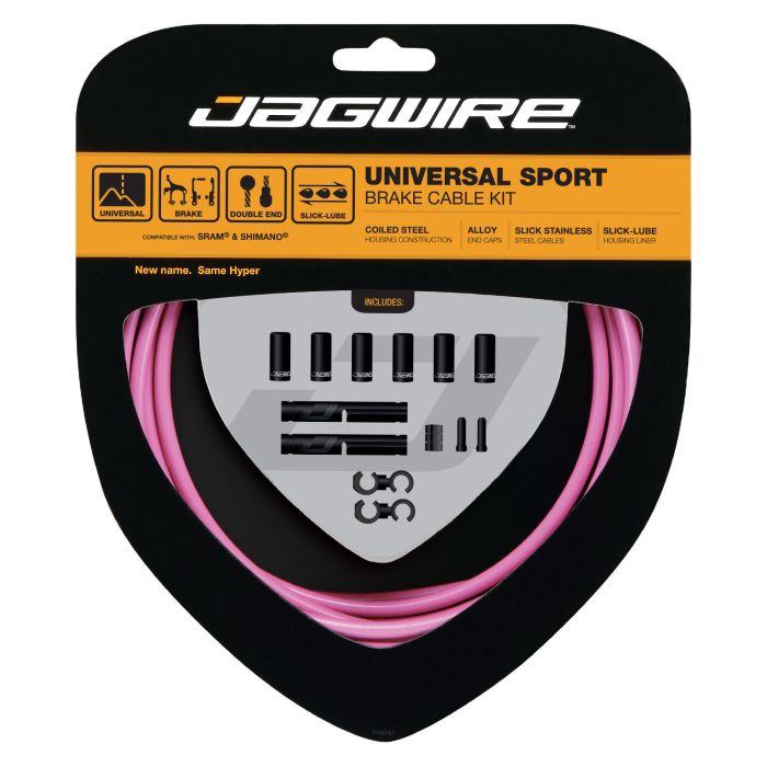 Load image into Gallery viewer, Jagwire universal sport brake kit - pink