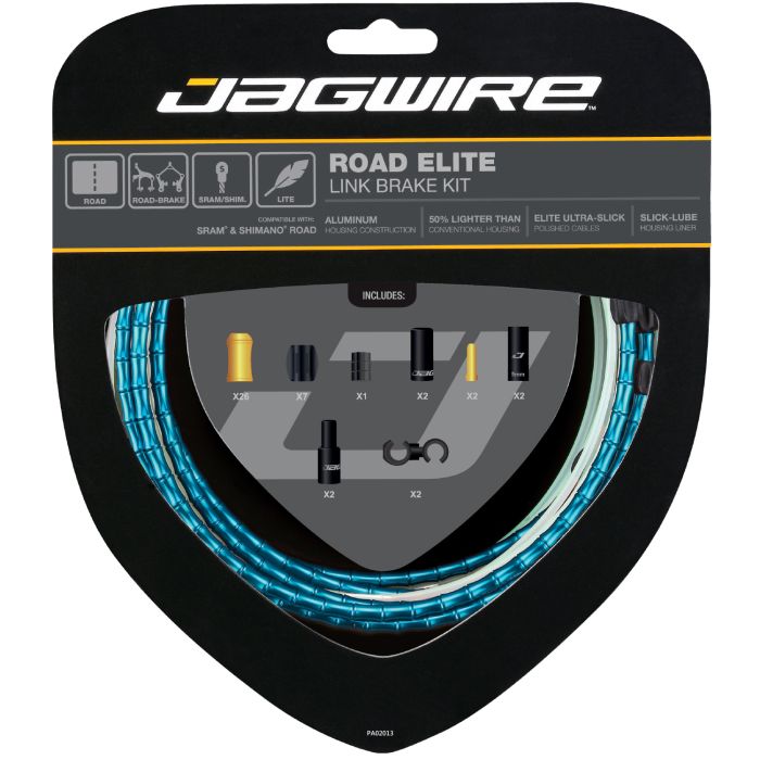 Load image into Gallery viewer, Jagwire road elite link brake kit - blue