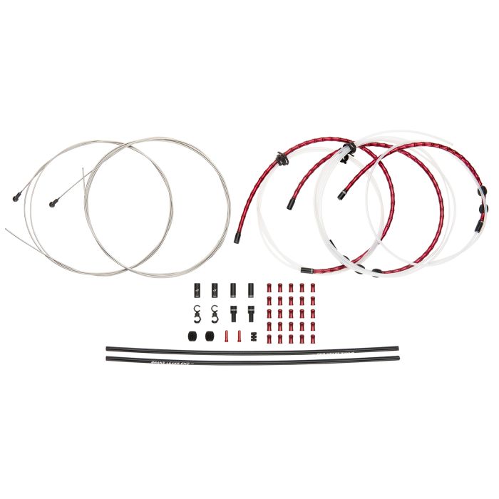 Load image into Gallery viewer, Jagwire road elite link brake kit - red