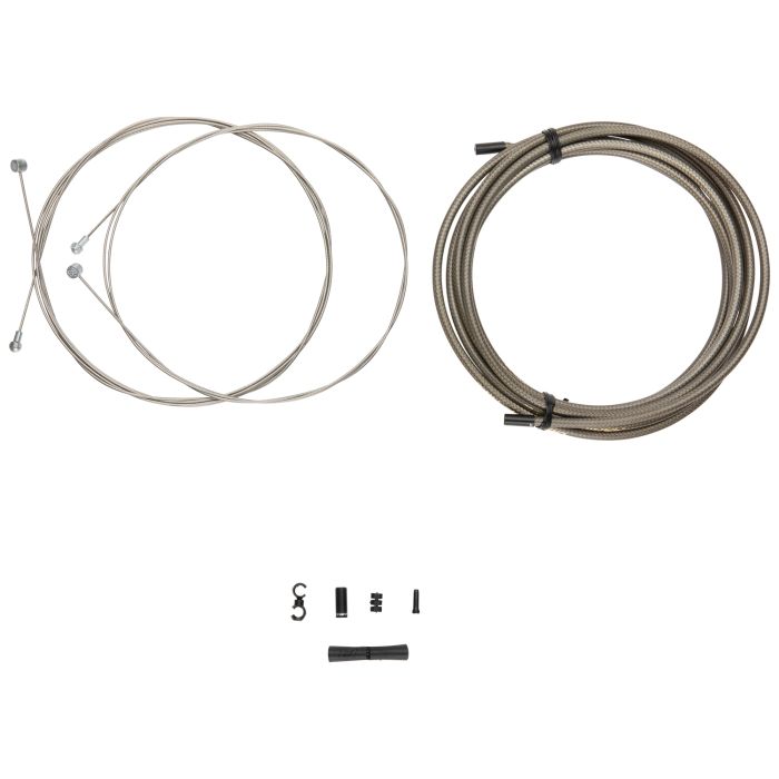 Load image into Gallery viewer, Jagwire universal sport brake kit - carbon silver