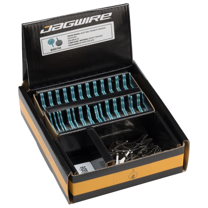 Load image into Gallery viewer, Jagwire sport organic disc brake pad - workshop (25 pairs) - avid (bb5)