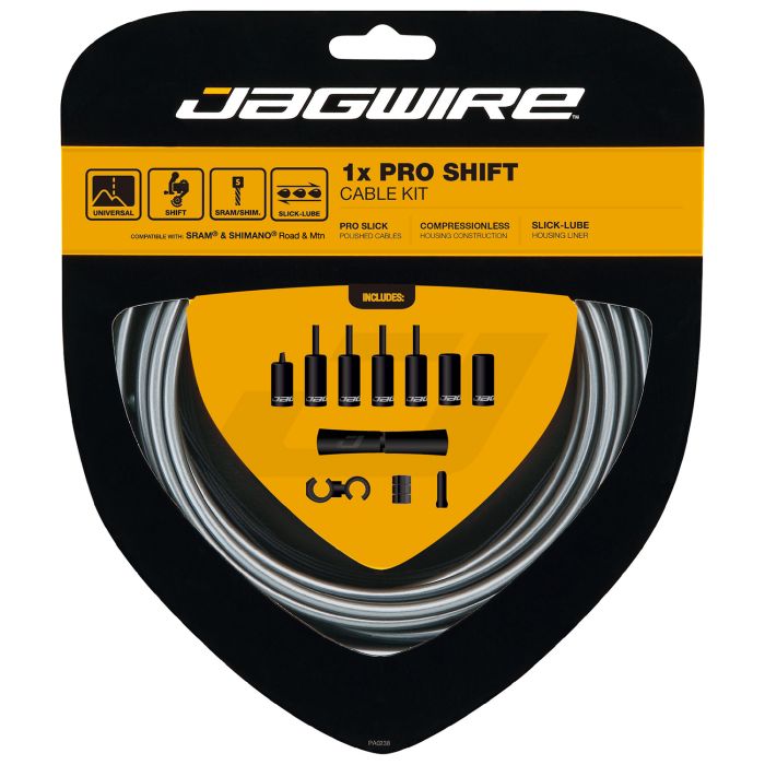 Load image into Gallery viewer, Jagwire 1x pro shift kit - ice gray
