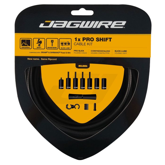 Load image into Gallery viewer, Jagwire 1x pro shift kit - stealth black