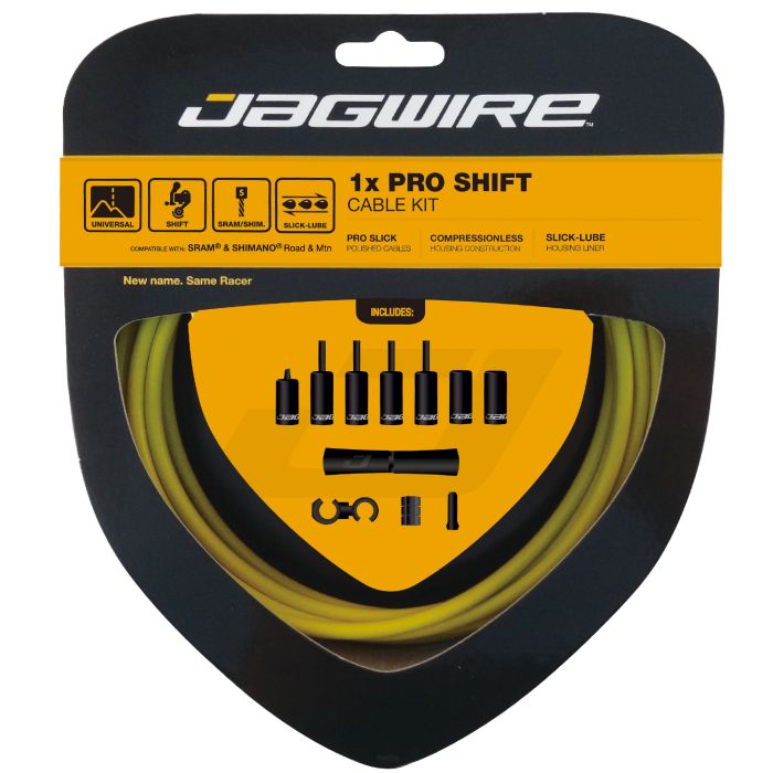 Load image into Gallery viewer, Jagwire 1x pro shift kit - yellow