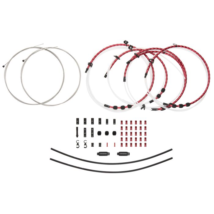 Load image into Gallery viewer, Jagwire 2x elite link shift kit - red