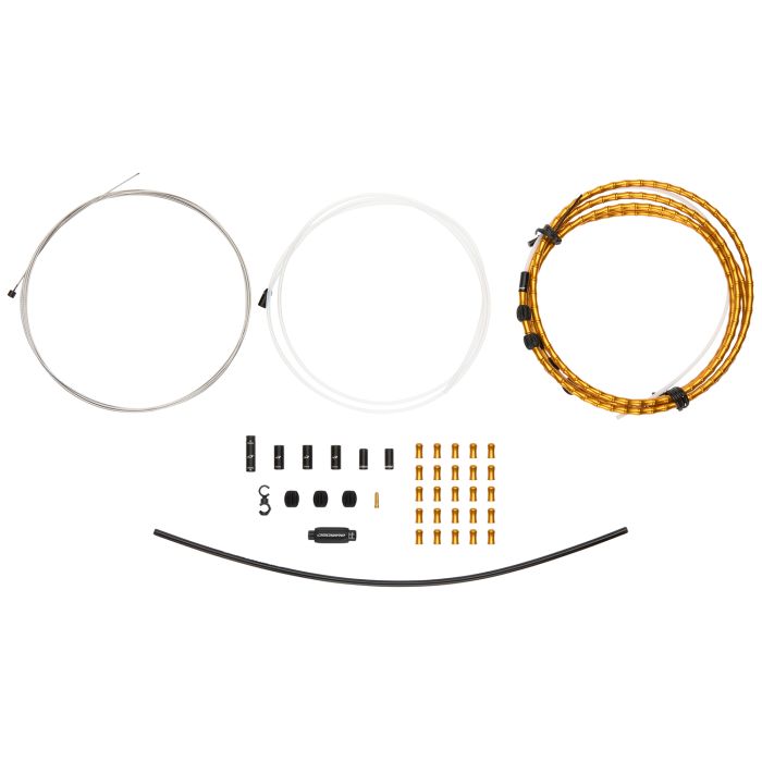 Load image into Gallery viewer, Jagwire 1x elite link shift kit - gold
