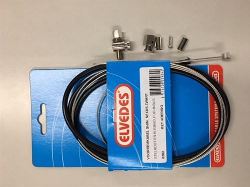 Load image into Gallery viewer, Voor remkabel nexus rollerbrake cpl. zwart 6282