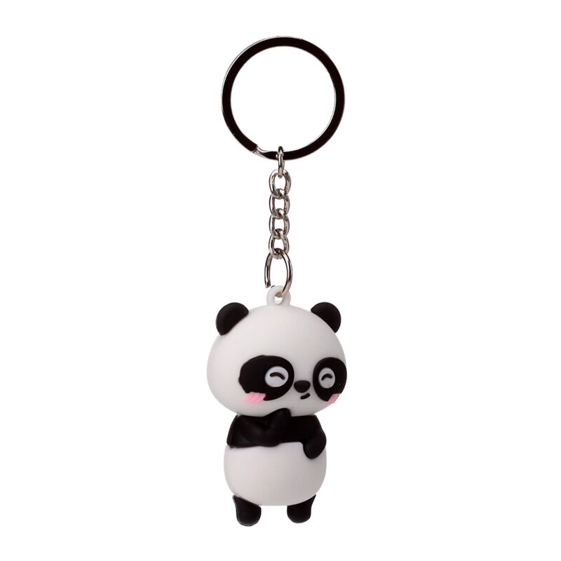 Afbeelding laden in galerijviewer, Susu de panda adoramals 3d pvc sleutelhanger