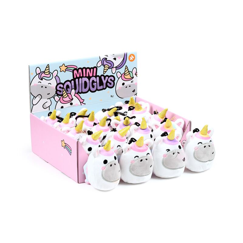 Load image into Gallery viewer, Squidglys astra de eenhoorn adoracorns mini sleutelhanger