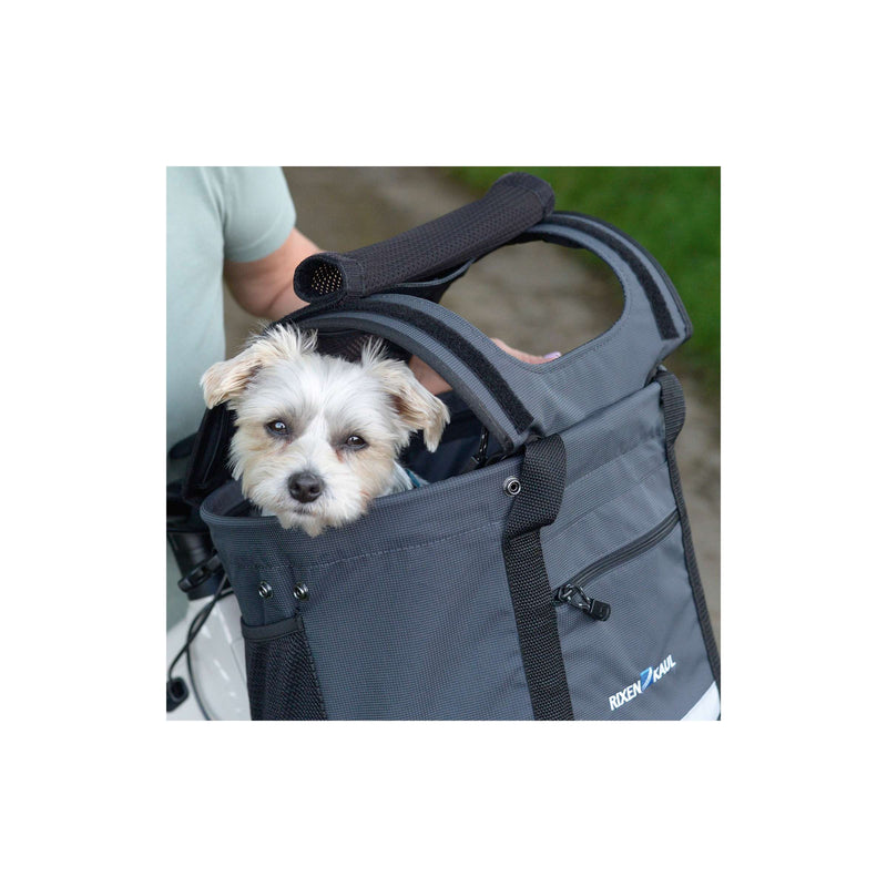 Load image into Gallery viewer, Klickfix zonnescherm voor doggy tas zwart