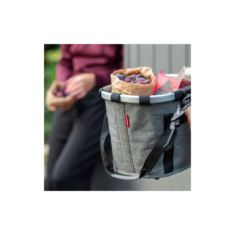 Load image into Gallery viewer, Klickfix reisenthel mandtas 15l twist zilver