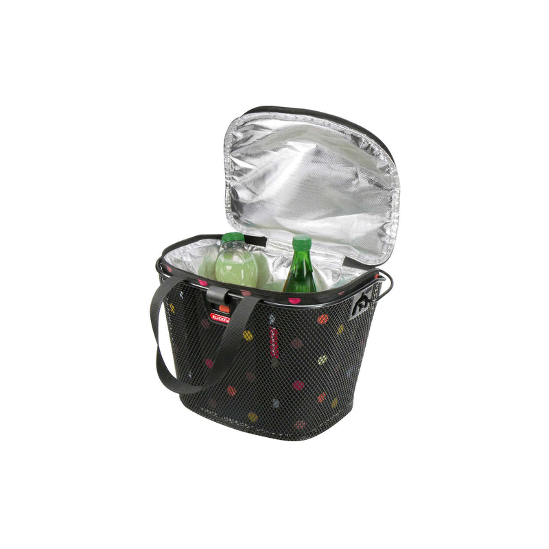 Load image into Gallery viewer, Klickfix koeltas voor mandtas 16l twist zilver