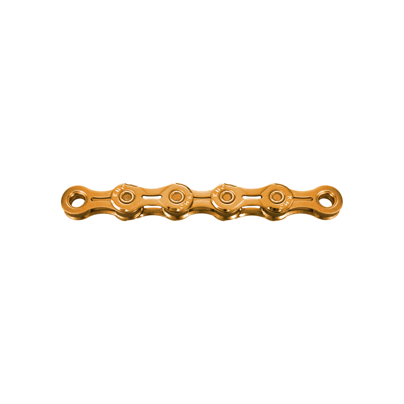 Load image into Gallery viewer, KMC X10EL Goud Ti-N 10-speed fietsketting