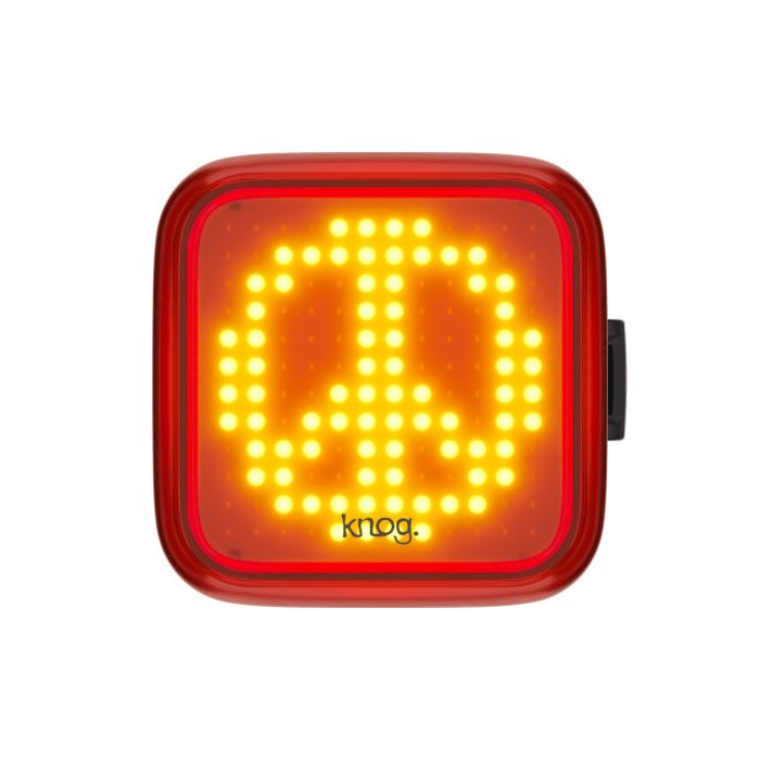 Load image into Gallery viewer, Knog blinder rear - peace - black
