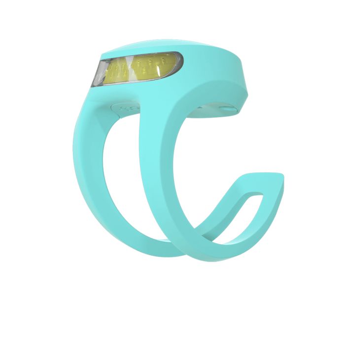 Load image into Gallery viewer, Knog frog usb front - awesome aquamarine