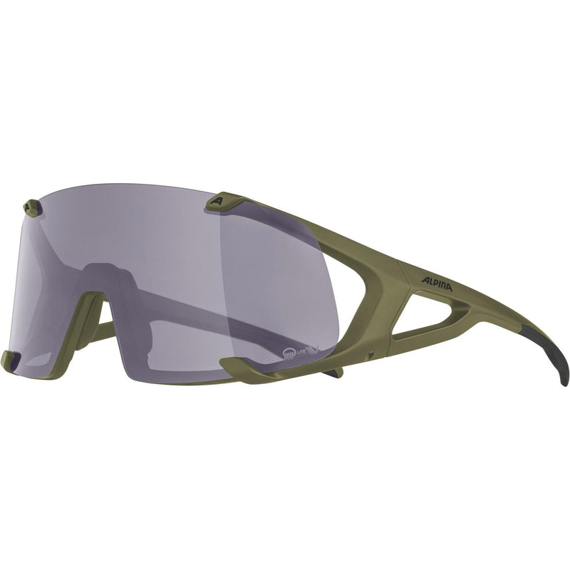 Afbeelding laden in galerijviewer, Alpina sports sportbril hawkeye q-lite v olijf