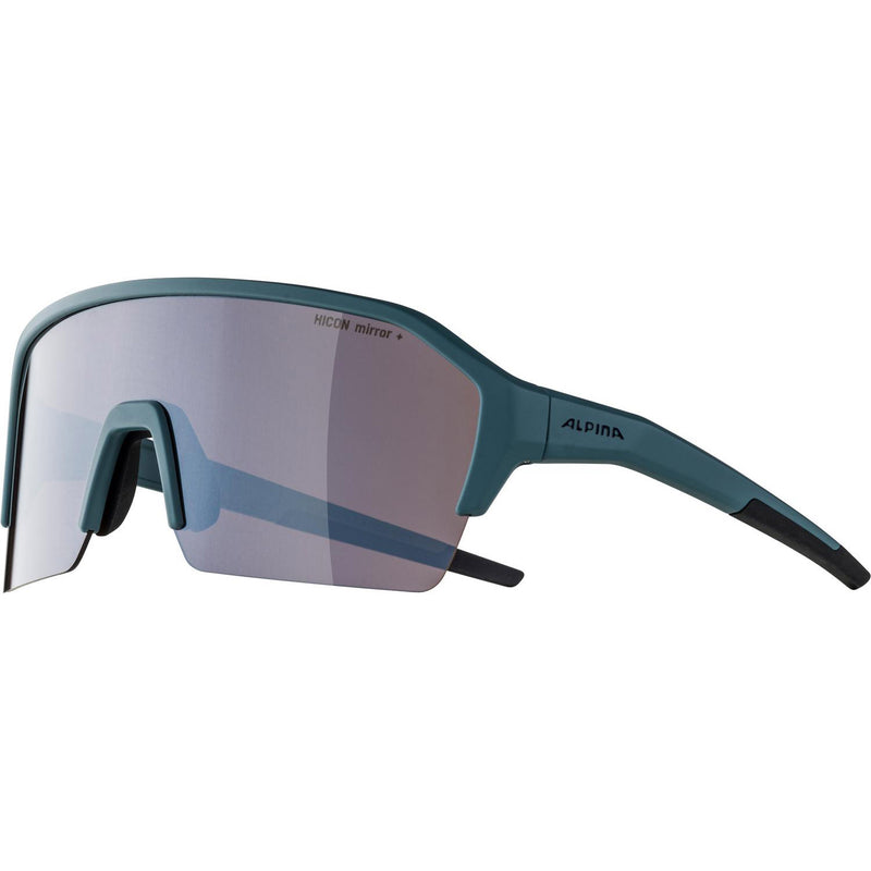 Load image into Gallery viewer, Alpina sport sportbril ram hr q-lite zilv. spiegellens blauw