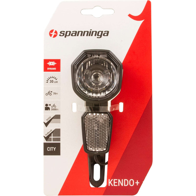Load image into Gallery viewer, Spanninga koplamp Kendo Xdo 30 lux on off v-brake + kabel