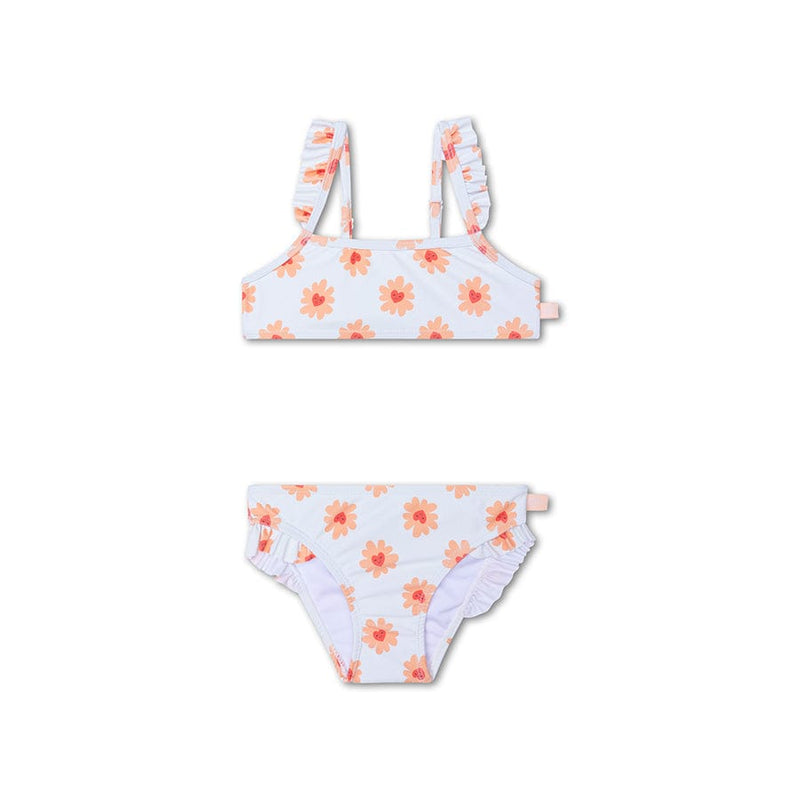 Afbeelding laden in galerijviewer, Floral love | meerkleurig meisjes uv bikini