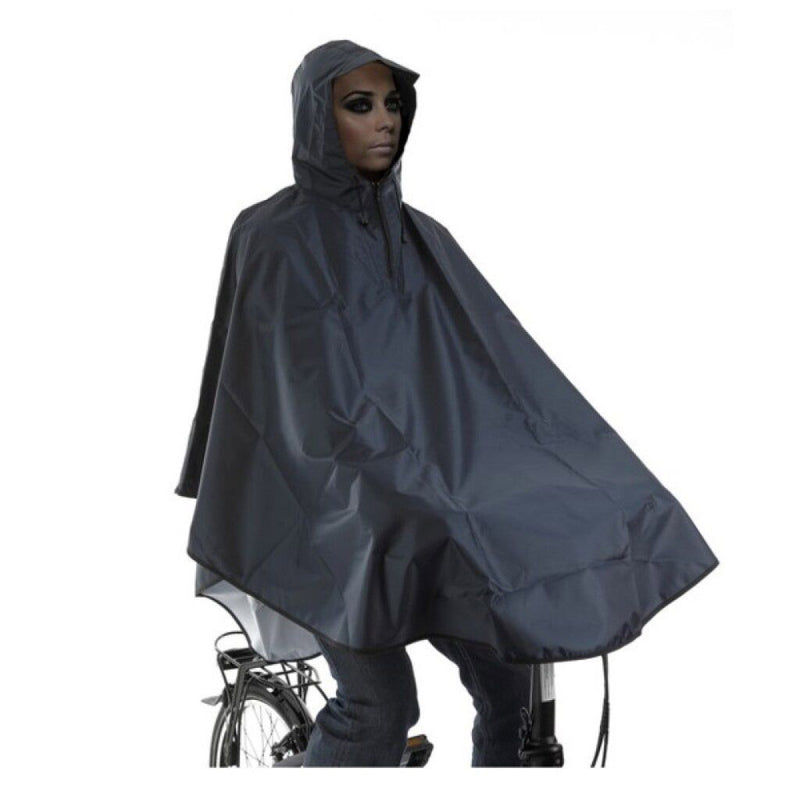 Load image into Gallery viewer, Regenponcho Mirage polyester - zwart