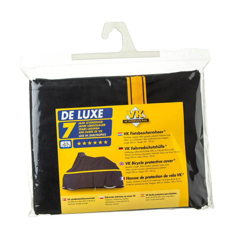 Load image into Gallery viewer, Vk fiets scooter hoes pyama de luxe stof zwart