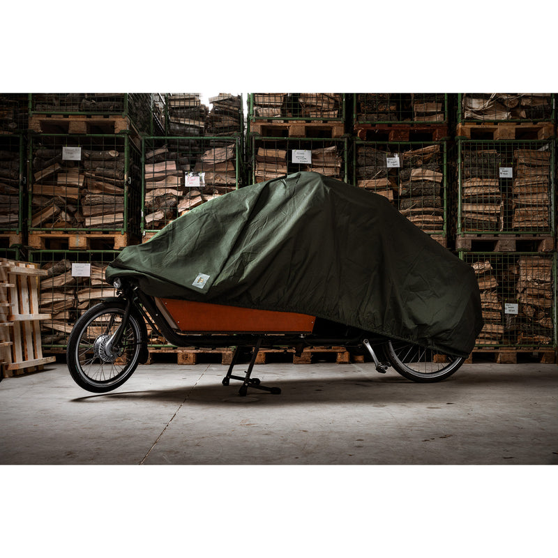 Load image into Gallery viewer, Vk fietsbeschermhoes (84) re-cover cargo forest green