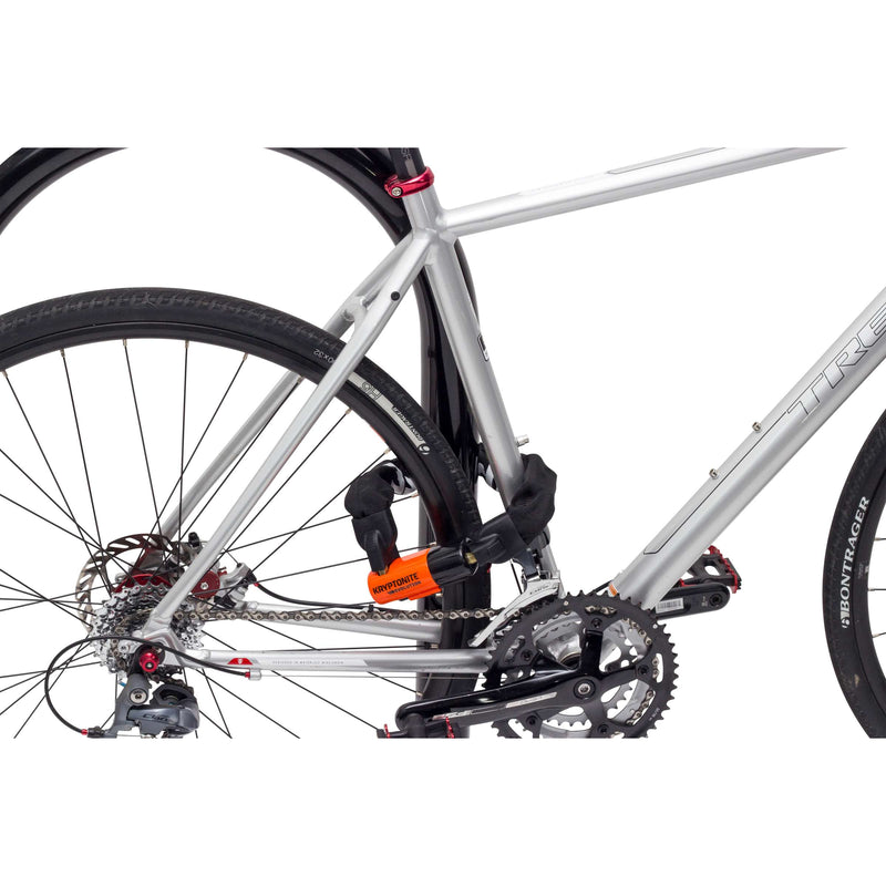 Load image into Gallery viewer, Kryptonite evolution 1055 mini kettingslot – art-3 kettingslot fiets en scooter – 55 cm – staal – zwart