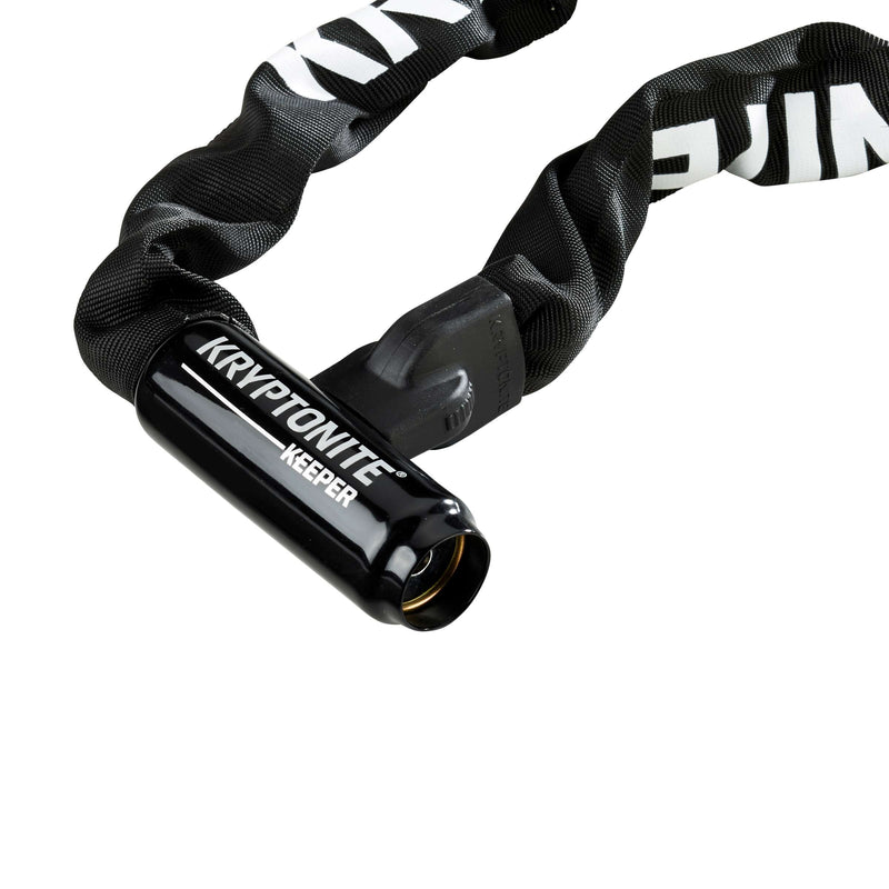 Load image into Gallery viewer, Kryptonite keeper 785-ketting met geïntegreerd slot – kettingslot fiets – fietsslot met ketting voor elektrische fiets – 85 cm – staal – zwart