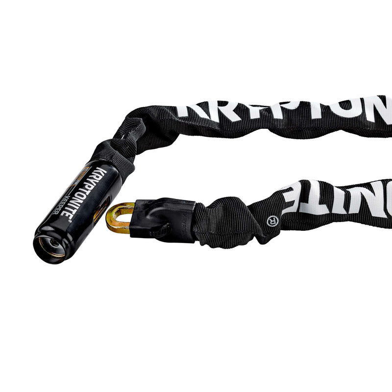 Load image into Gallery viewer, Kryptonite keeper 785-ketting met geïntegreerd slot – kettingslot fiets – fietsslot met ketting voor elektrische fiets – 85 cm – staal – zwart