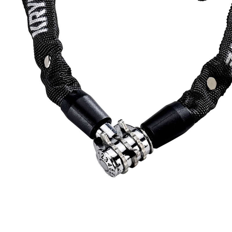 Load image into Gallery viewer, Kryptonite keeper 465 cijferslot - ketting met geïntegreerd combinatieslot – kettingslot fiets – fietsslot elektrische fiets – 65 cm – staal – zwart