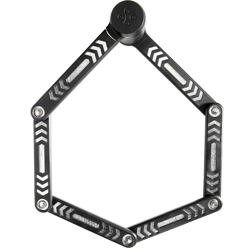 Load image into Gallery viewer, Kryptonite vouwslot met houder kryptolok 85 cm staal zwart