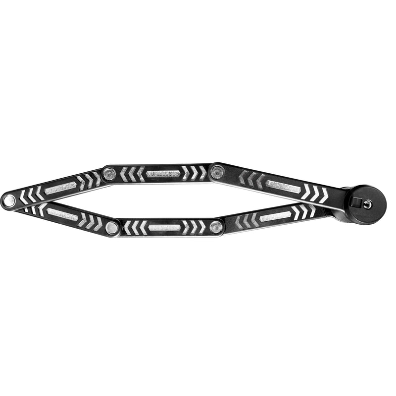 Load image into Gallery viewer, Kryptonite vouwslot met houder kryptolok 85 cm staal zwart