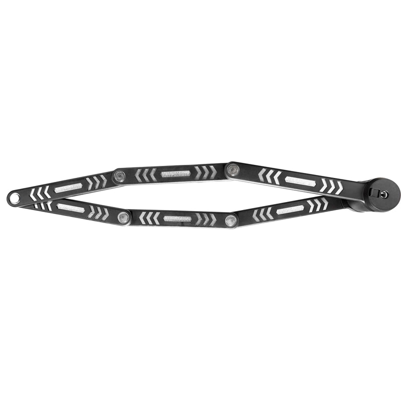 Load image into Gallery viewer, Kryptonite kryptolok 610 s vouwslot met houder – vouwslot fiets – 100 cm lang – zwart