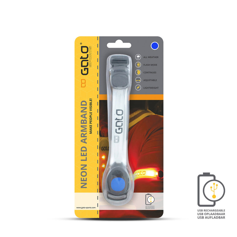 Load image into Gallery viewer, Gato Neon led arm light usb blue one size