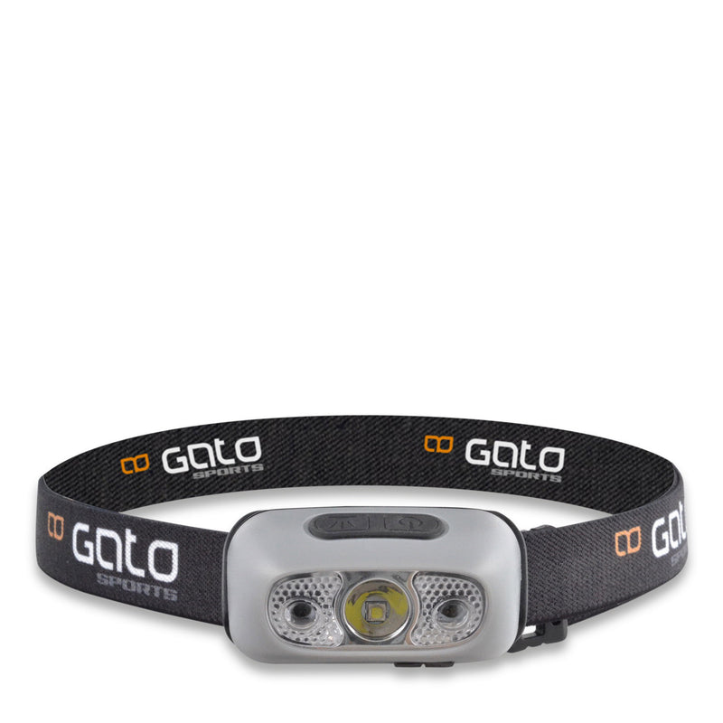 Load image into Gallery viewer, hoofd- helmlamp USB grijs one-size