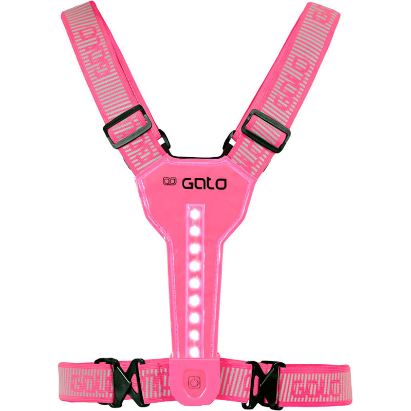 Afbeelding laden in galerijviewer, Outwet gato vest ultra led usb one size roze