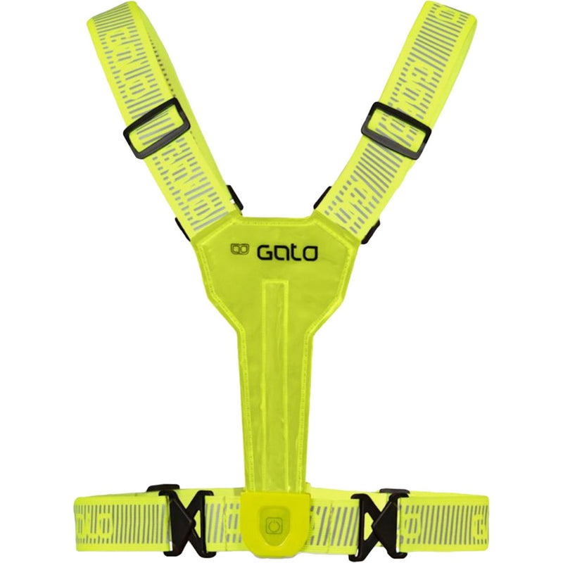 Afbeelding laden in galerijviewer, Outwet gato vest ultra led usb one size neon geel