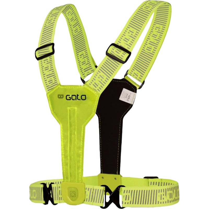 Afbeelding laden in galerijviewer, Outwet gato vest ultra led usb one size neon geel