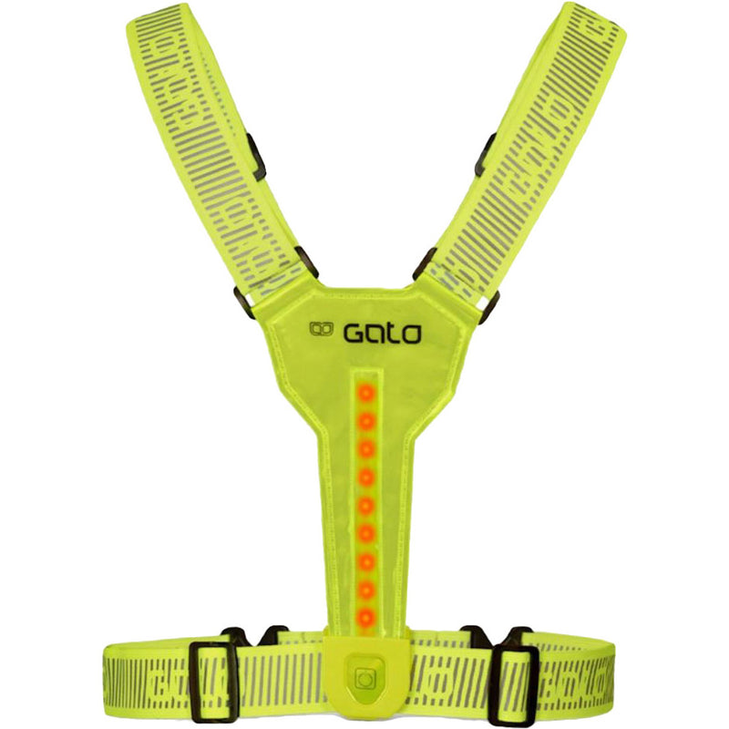 Afbeelding laden in galerijviewer, Outwet gato vest ultra led usb one size neon geel